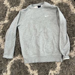 Grey Nike crewneck! Barely worn!